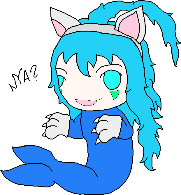 More Like Albino Glow By Chibi- - Clip Art (700x700)