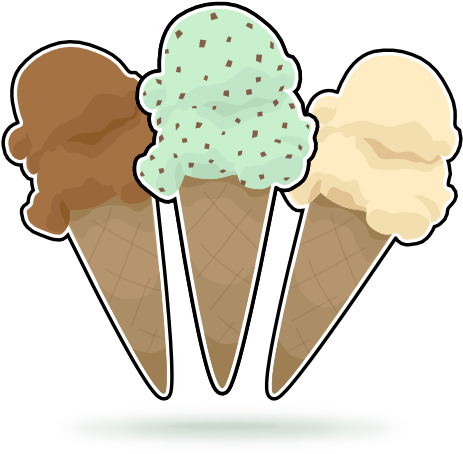 Ice Cream Cones By Masonmouse On Clipart Library - Png Ice Cream Deviantart (640x480)