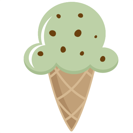 Mint Ice Cream Clipart (432x432)