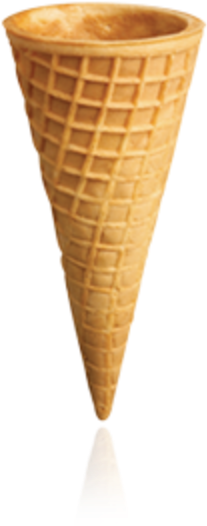 Ice Cream Sugar Cone Suppliers - Ice Cream Cone Without Ice Cream (384x600)