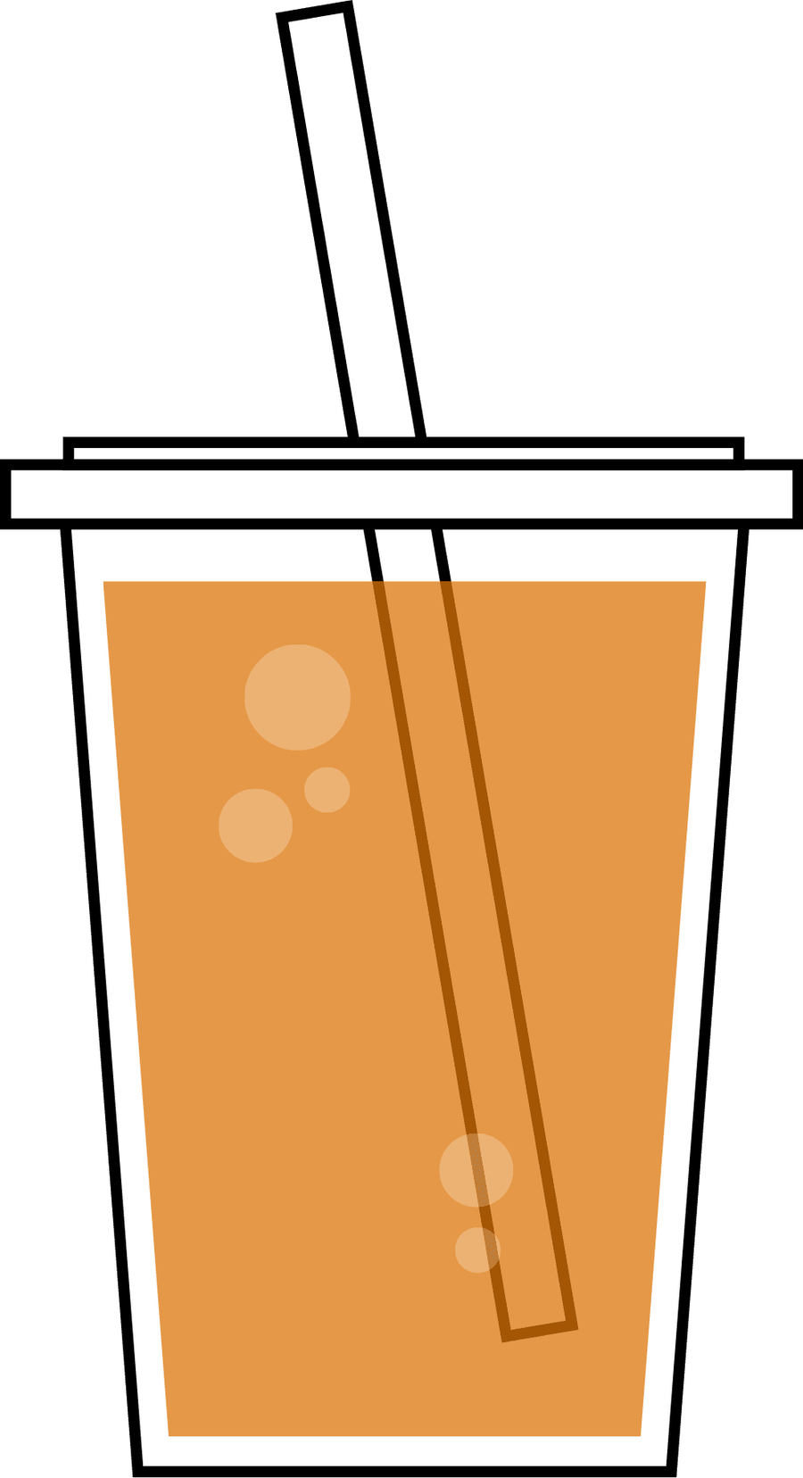 Orange Drink Clipart - Slushie Clipart Slushy Clips (900x1656)
