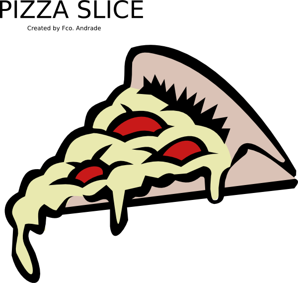 Pizza Clipart Pizza Slice - Animated Pizza Png (600x569)