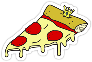 Stickers Tumblr Pizza Png (375x360)