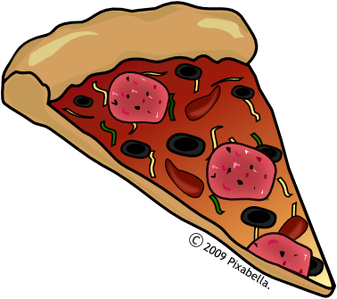 Pizza Clip Art Pizza Clipart Fans - Pizza Clip Art (378x335)