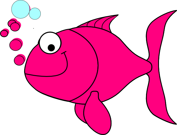 Goldfish - Clipart - Fish Clip Art (600x458)