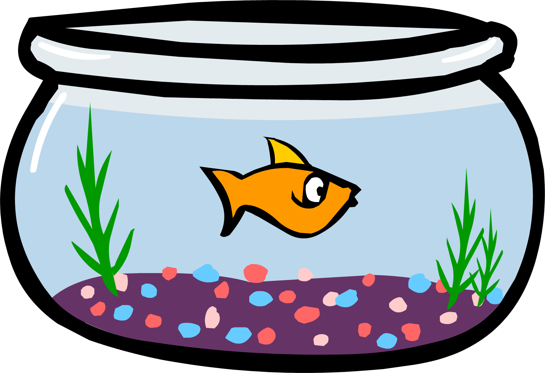 Fish Bowl - Png - Animated Fish Bowl Gif (1780x1218)