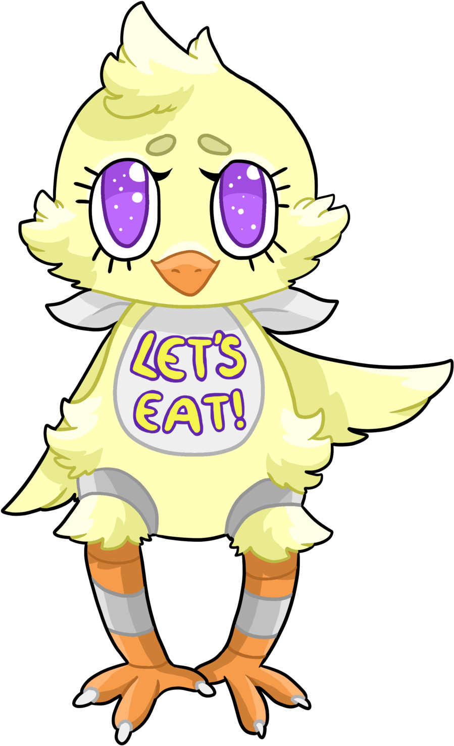 Name - Chica Age - Old - Gender - Female Human Or Animatronic - Fnaf Chica Fan Art (1024x1540)
