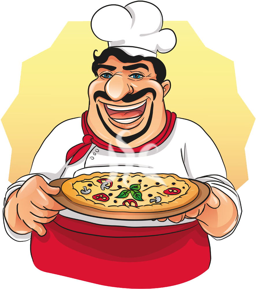 Pizza Italian Cuisine Chef Cooking - Logo Cozinheiros Pizza Png (1000x1111)