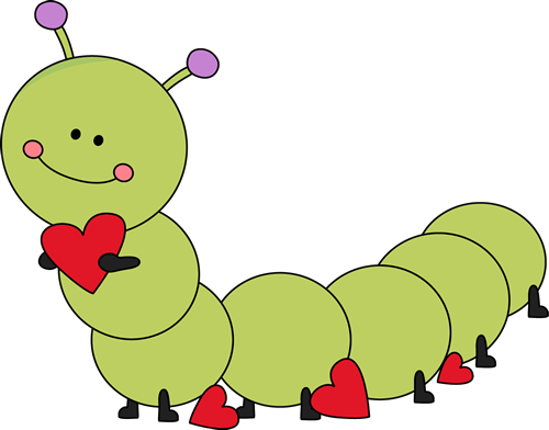 Valentine's Day Clipart Butterfly - Cute Valentines Day Clipart (500x392)