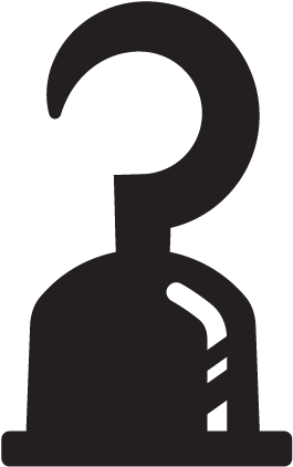 Pirate - Cartoon Pirate Hook Png (451x451)