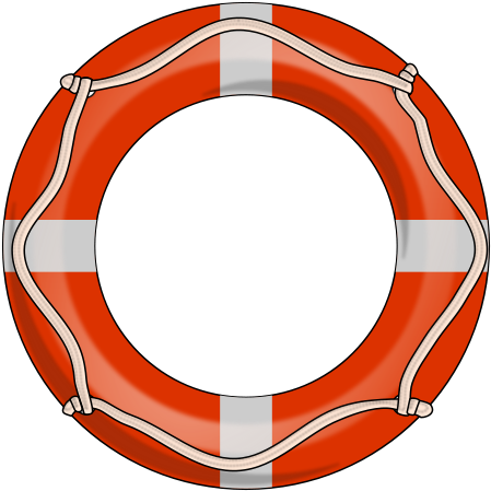 Free To Use Public Domain Boat Clip Art - Life Preserver Ring Png (460x460)