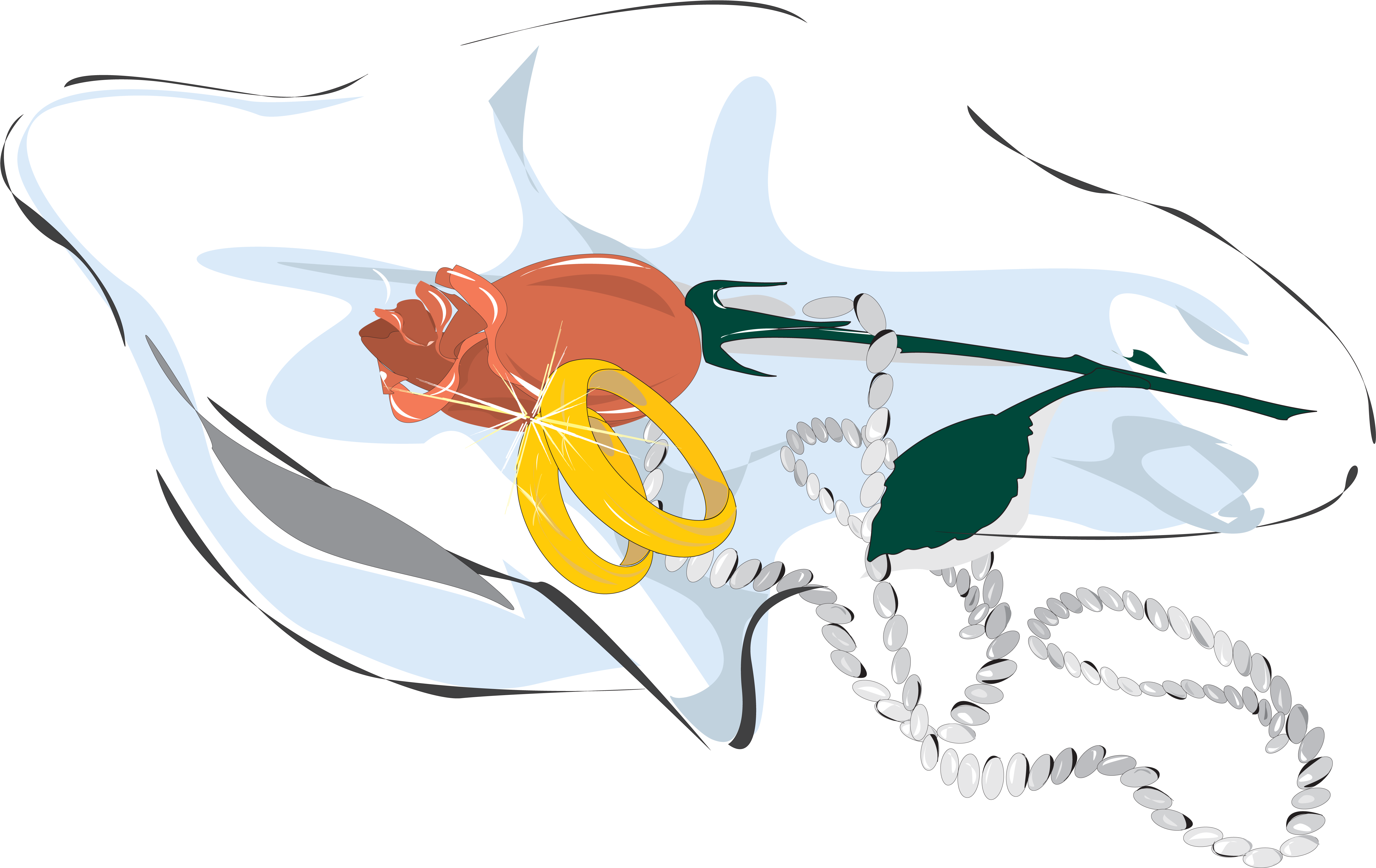 Photoscape Gimp Wedding Clip Art - Photoscape Gimp Wedding Clip Art (5855x3607)