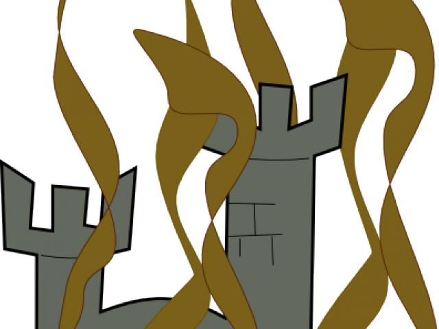 Fish Bowl Clipart Castle - Clip Art (640x480)