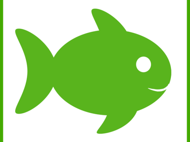 Marine Fish Clipart Small Fish - Green Star Cutie Mark (640x480)