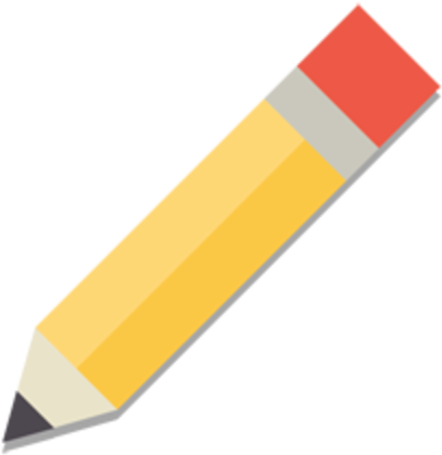 Pencil Clip Art Image - Pencil Flat Design Png (512x512)