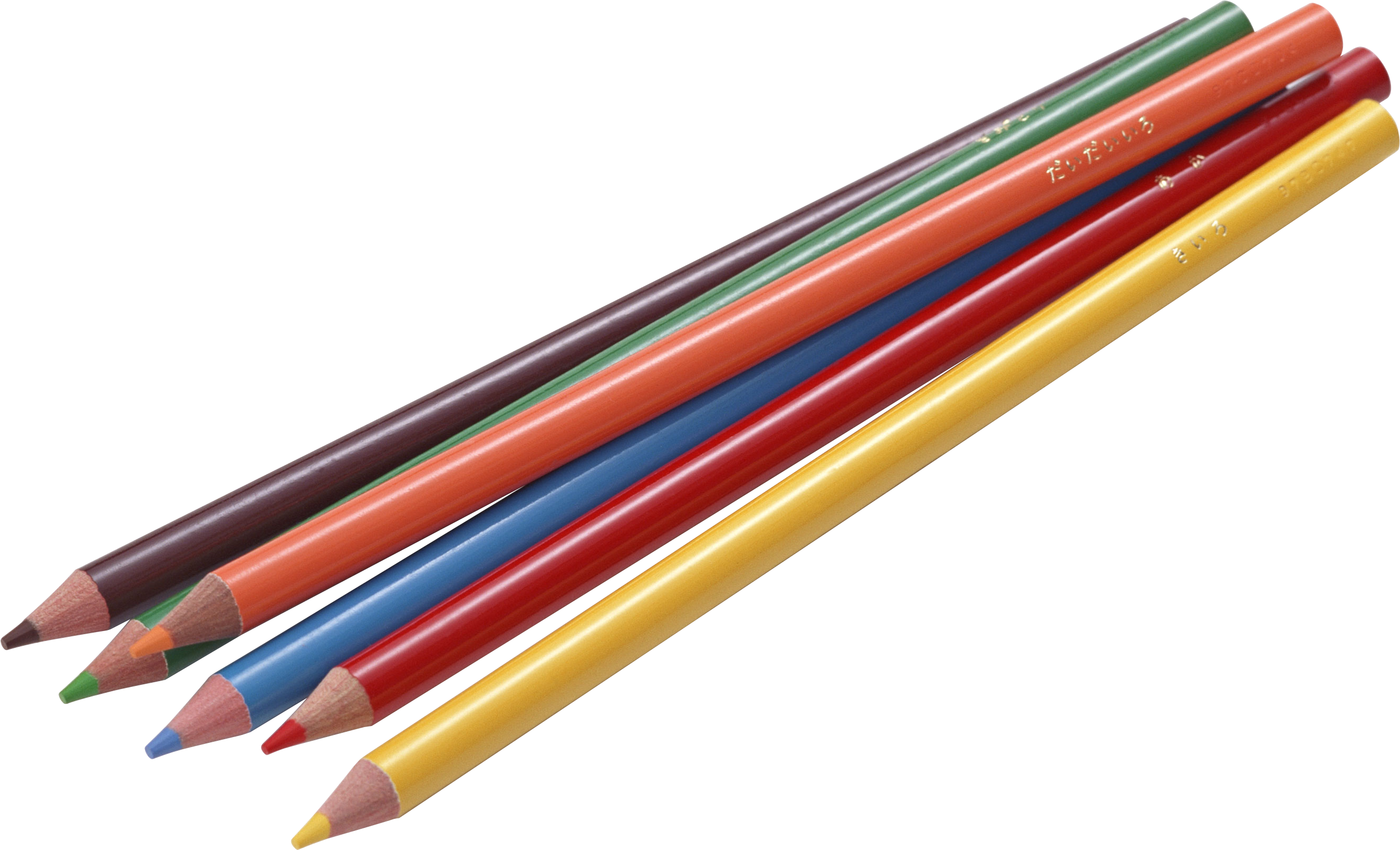 Colour Pencil Transparent Png (2655x1611)