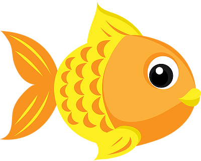 1/3 - Fish Clipart (400x320)