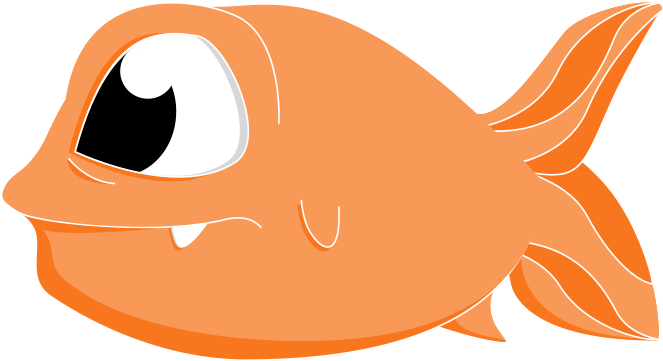 Reez Films Logo Animation Animation - Goldfish (1280x1280)
