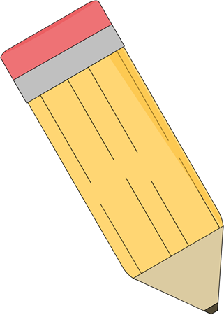 Pencil - Cute Pencil Clip Art (321x450)