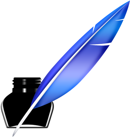 Book And Pen Clipart Png - History Of Writing Instruments (451x478)