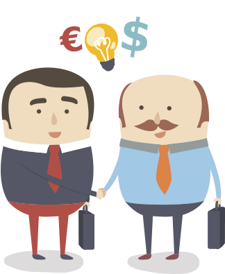 Con Sgtel Enamora A Los Clientes - Investor Cartoon (350x400)