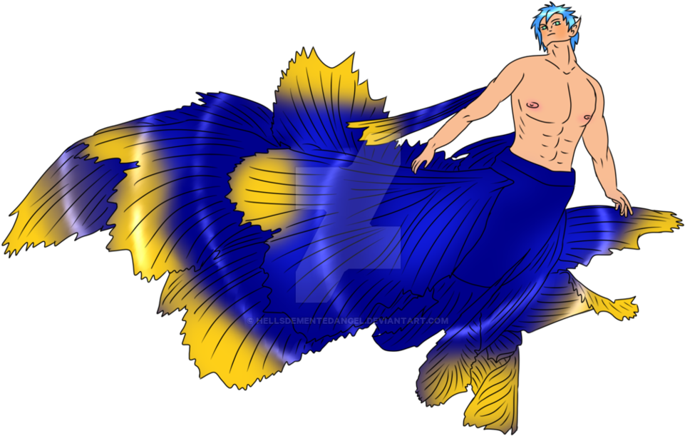 Beta Merman By Hellsdementedangel - Macaw (979x816)