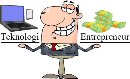 Saat Membaca Kata Technopreneur, Kemungkinan Besar - Wealthy Man Clipart (443x276)