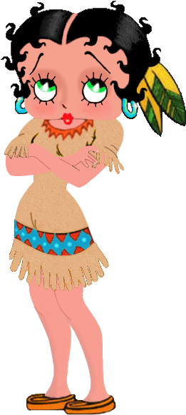 Bb Around The World - Indian Betty Boop (323x620)