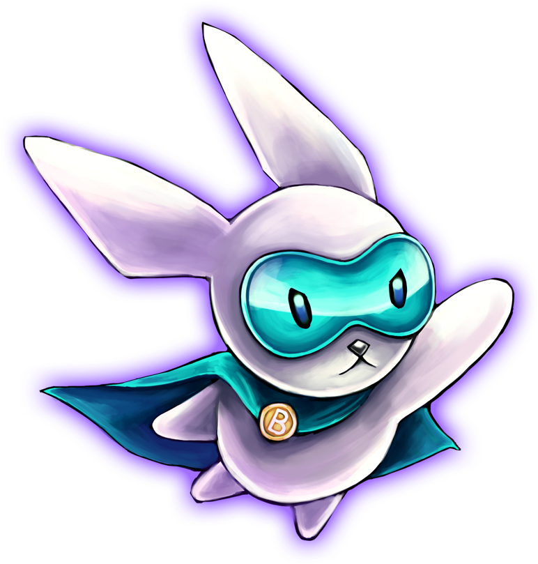 Super Bunny Laser Spikes - Laser (772x809)