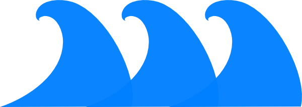 Ocean Waves Clipart Free Clipart Images - Ocean Waves Clip Art (600x213)