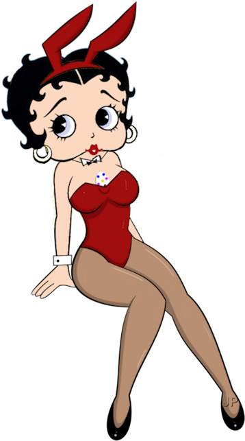 Betty Boop As Playboy Bunny - Betty Boop Bunny (375x666)