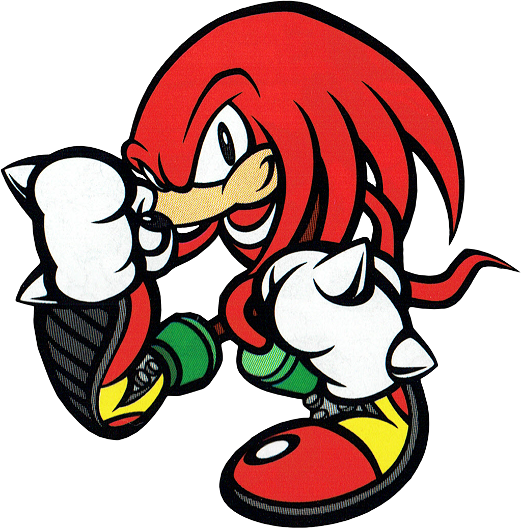 Knuckles Art Sonic 3d - Sonic 3d Blast Knuckles (1082x1082)