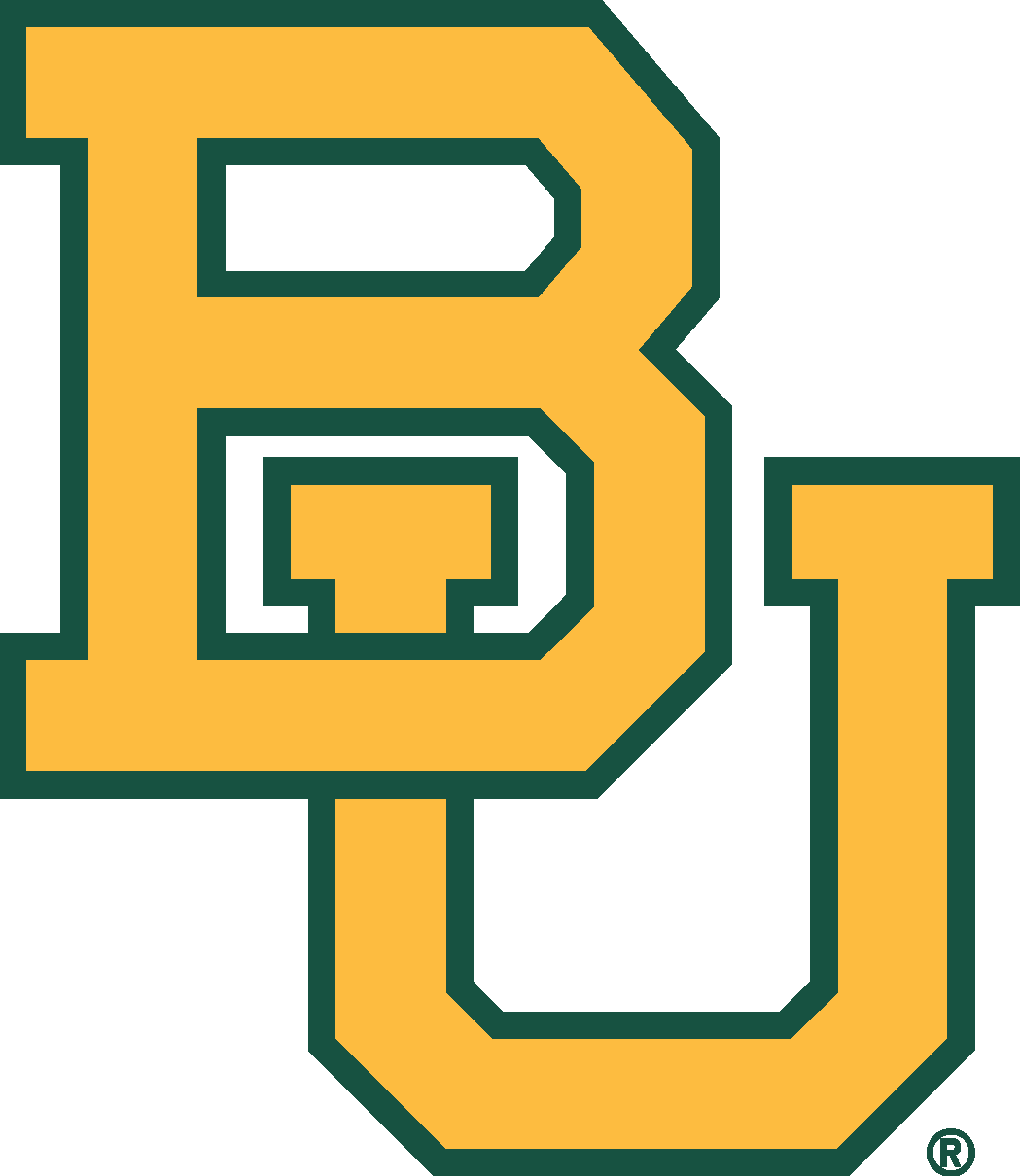 Baylor University Seal And Logos - Baylor University Logo Svg (1049x1210)