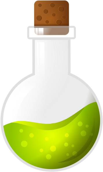 Poison Potion Png Clip Art Image - Potion Clipart (358x600)