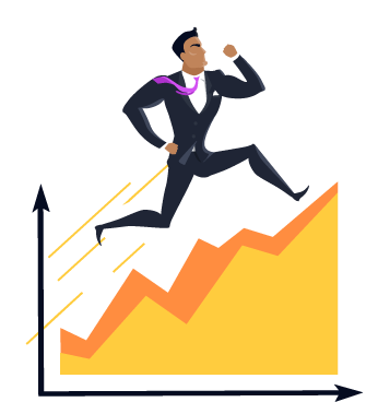 See What It Takes To Make The Shift From Employee To - Flat Design (400x400)