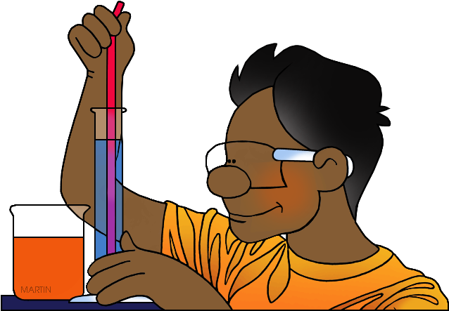 Using Chemistry - Phillip Martin Clipart Science (648x465)