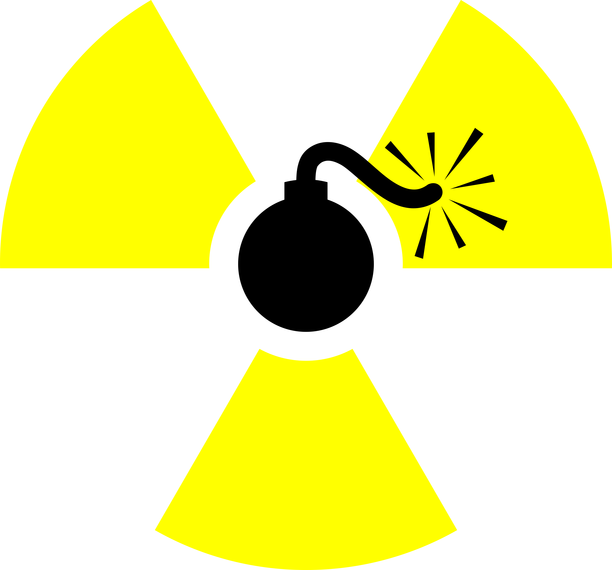Atomic Bomb Clipart - Clip Art Bomb (2400x2235)