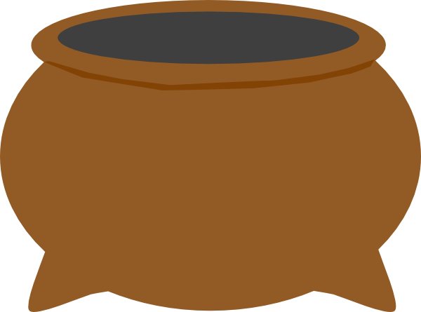 Melting Pot Clip Art (600x445)