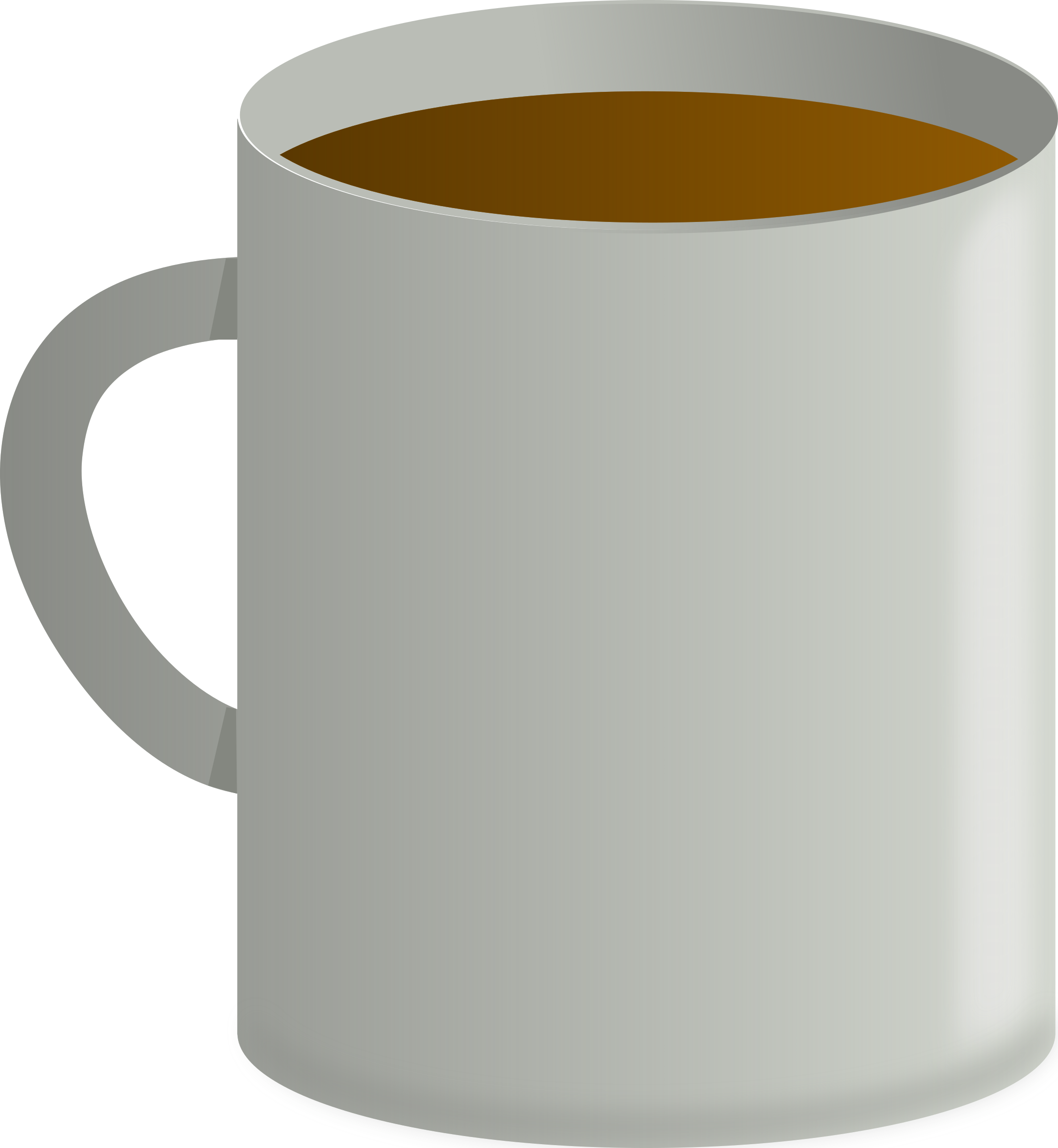 Cup - Mug Of Coffee Clipart (2213x2400)