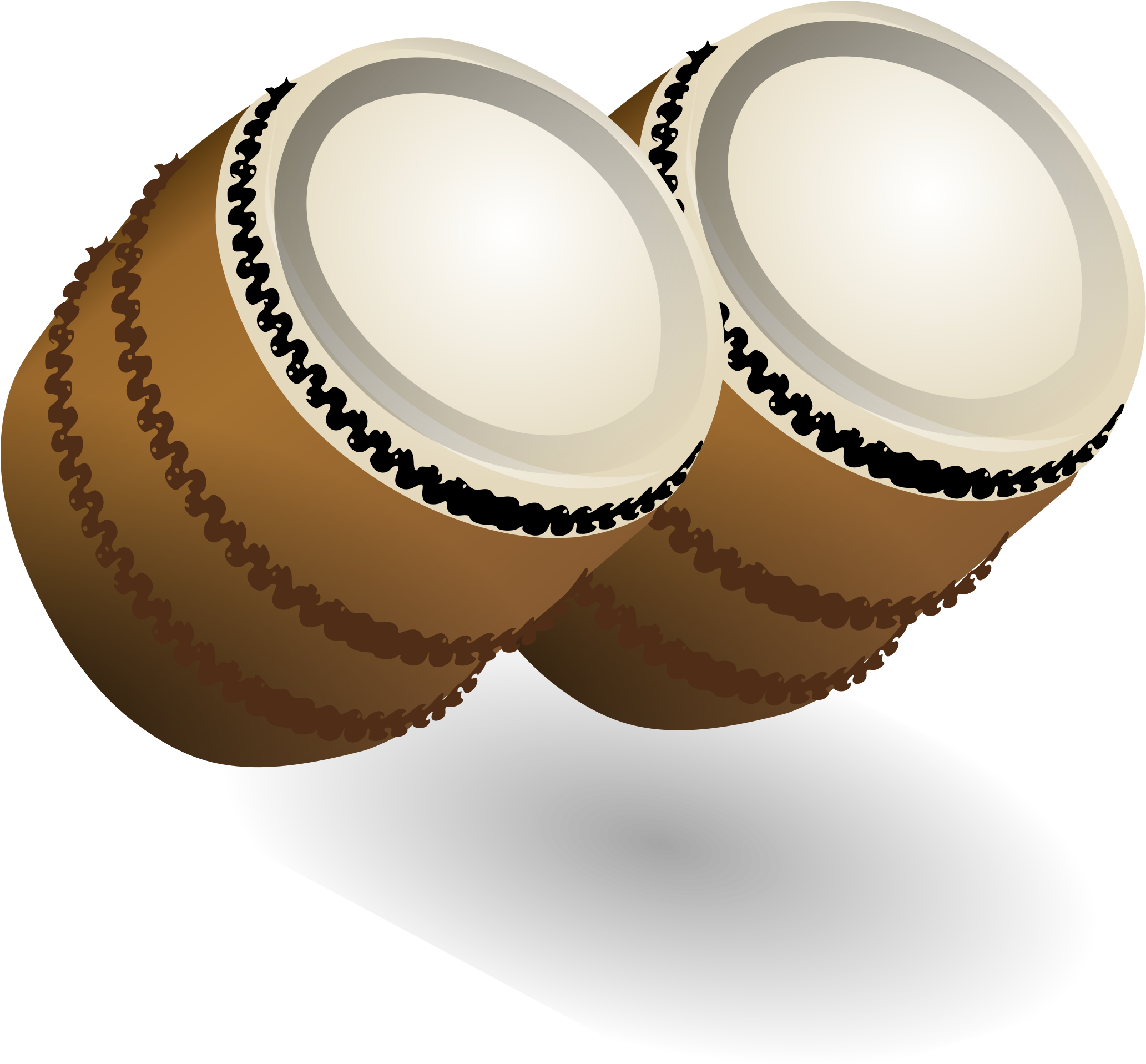Drum Clipart Bongo - Dual Clipart (2400x1997)