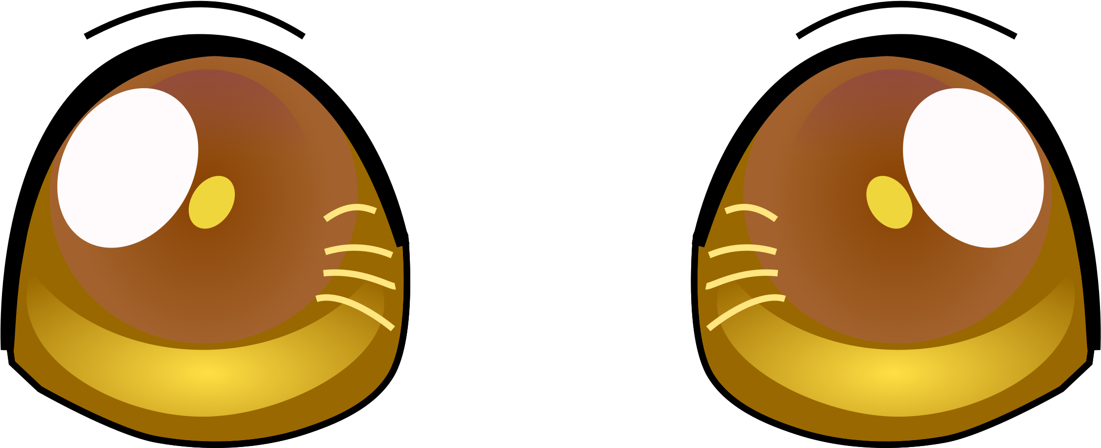 Big Image - Small Anime Eyes Transparent (2400x3394)