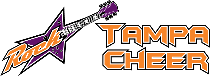 Rockstar Tampa Cheer - Rockstar Cheer Logo (906x339)