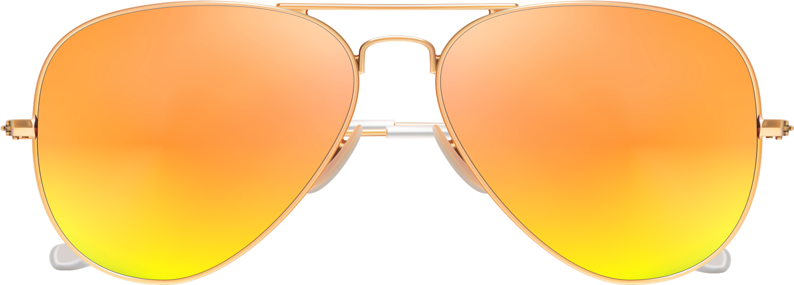 Light Brown Eyes Glasses Png - Sunglasses Png (1600x595)