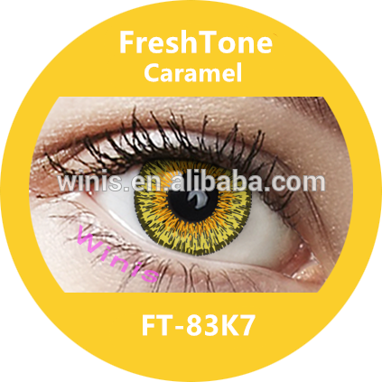 Freshtone Eye To Eye Color Contact Lens 15mm Korea - Fresh Tone Pure Hazel (423x423)