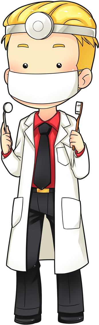 Redfish Drawing For Kids - Dentist Clipart Png (600x1223)