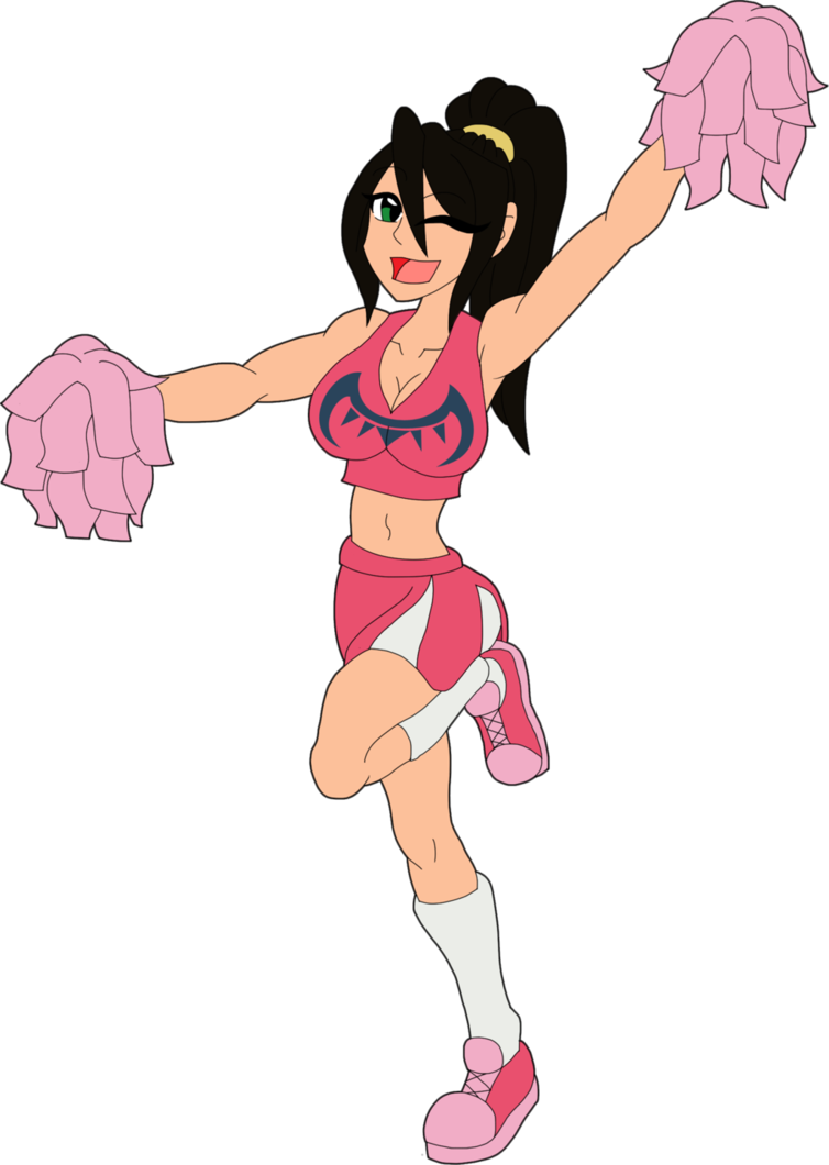 Cheerleader Nico By Panahinuva - Cartoon (754x1060)