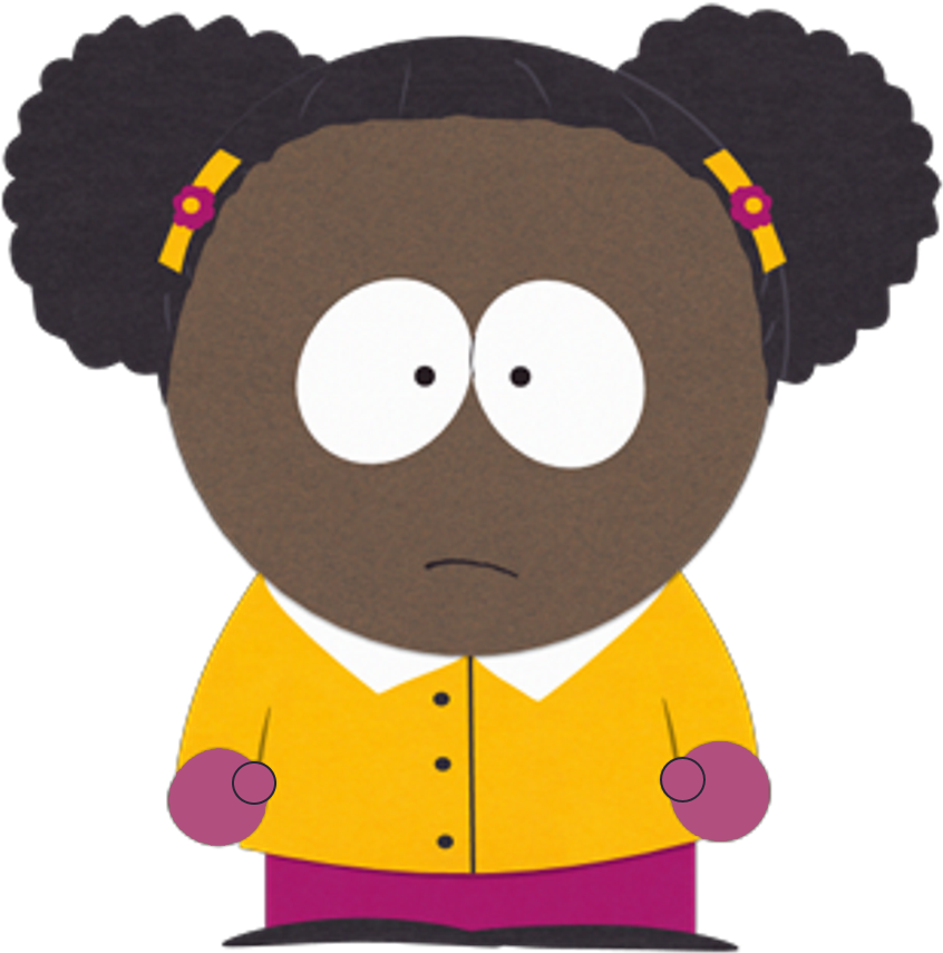 Nichole Daniels - South Park Token And Nicole (848x861)