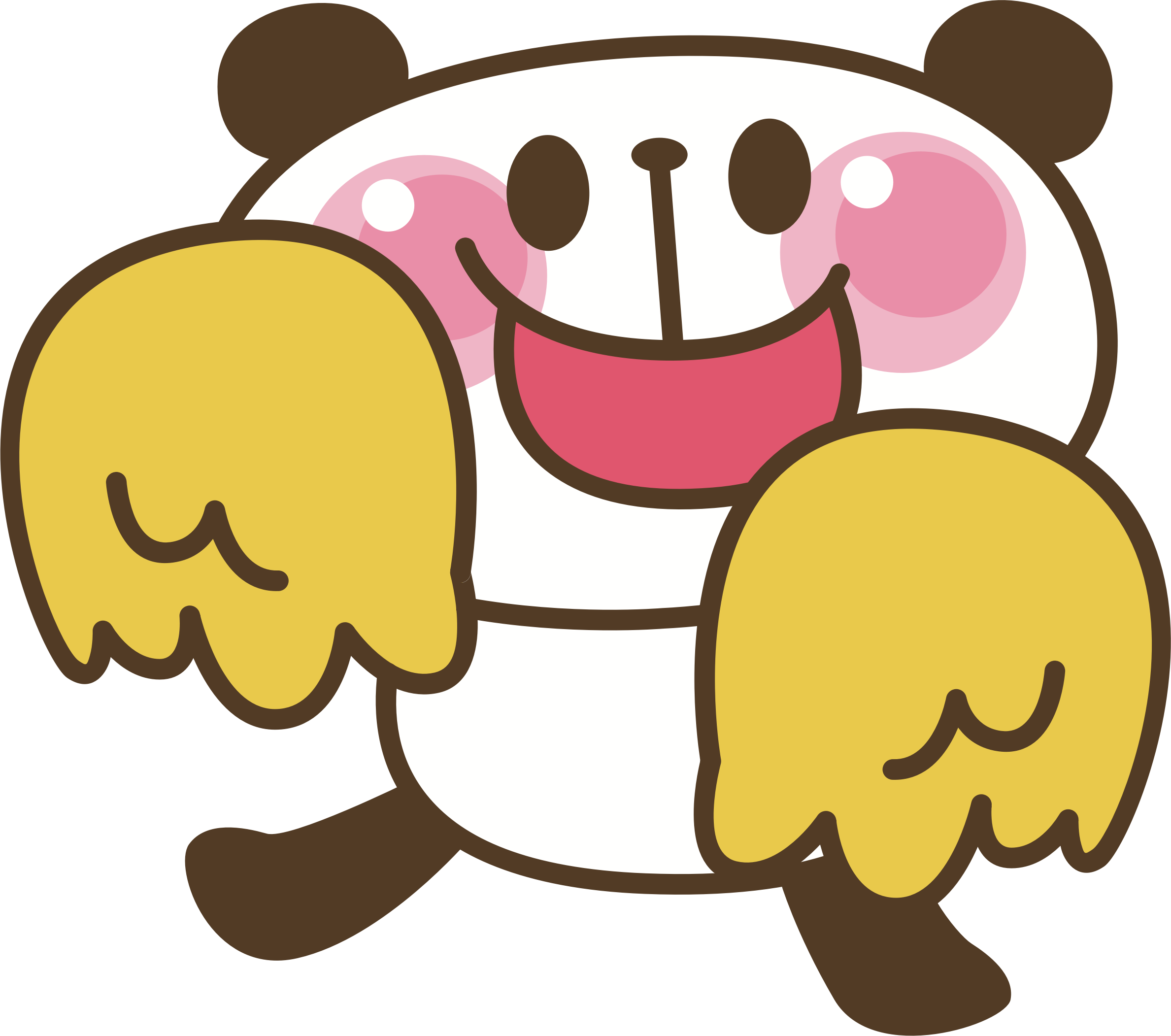 Big Image - 応援 イラスト 動物 (2377x2103)