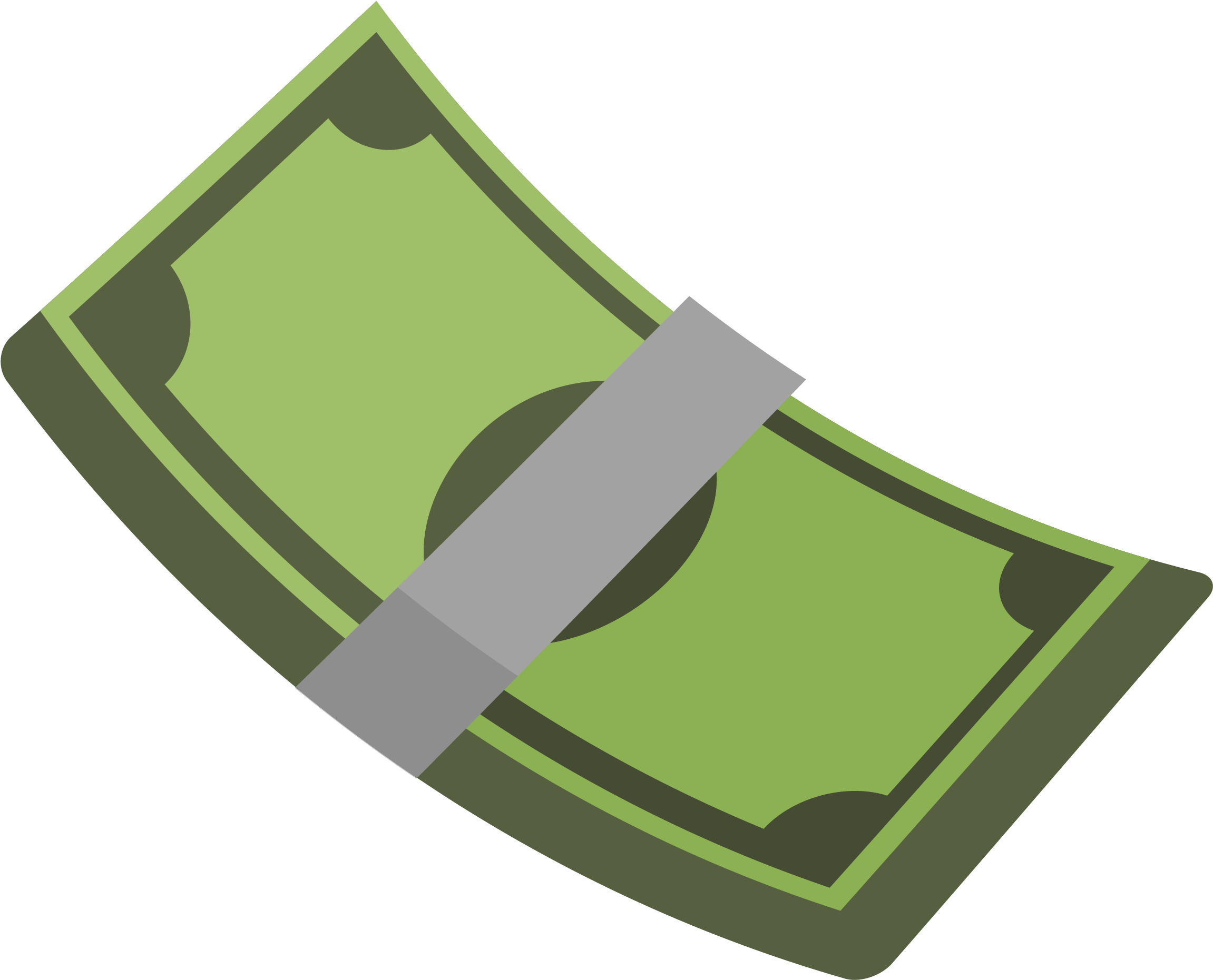 Banknote United States Dollar Money - Money Vector (2662x2729)