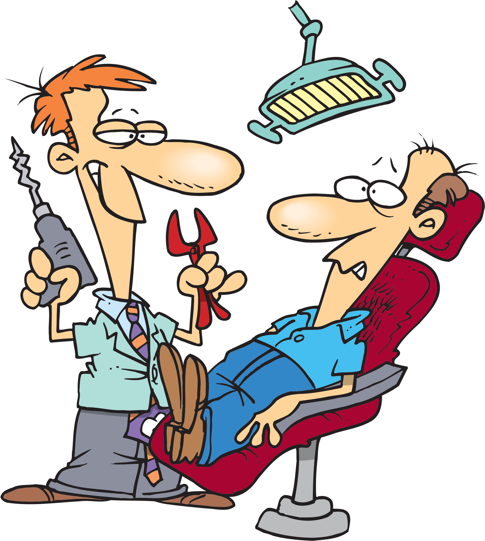 Pics Photos Dentist Clip Art - Scared Of Dentist Cartoon (2000x2226)